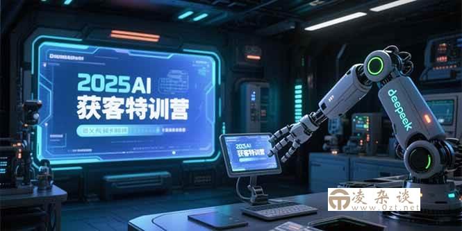 （15289期）2025AI获客特训营，AI图文视频全制作，deepseek工具实操教学-凌杂谈