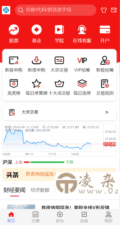 2024股票系统源码-凌杂谈